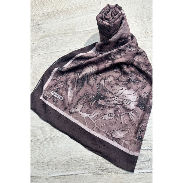 Desenli Bambu Şal 026MRD